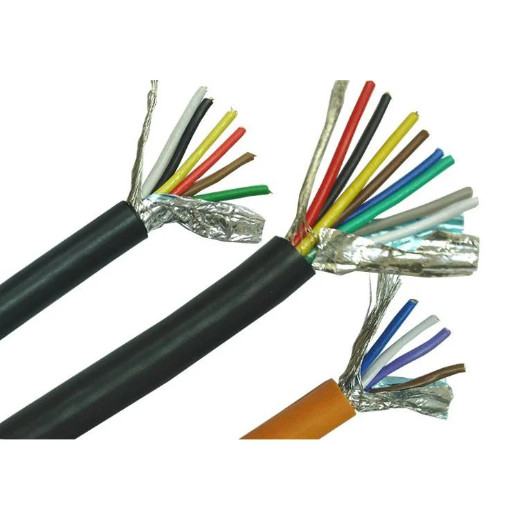 High Flexibility Pull Push Towable Control Cable 25 Core For Electric Installation