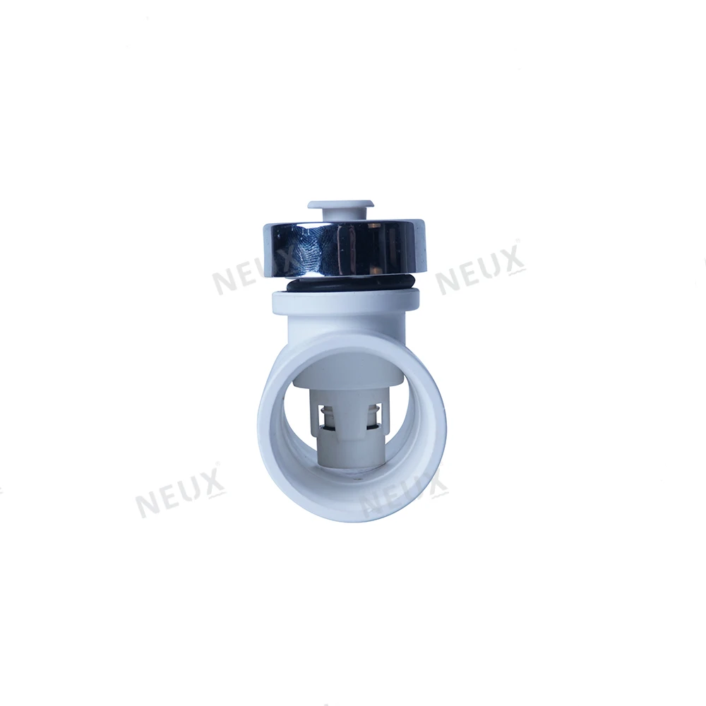 Modern design Chromed ABS Plastic Bath Tub Round Water Nozzle Drop-in Massage Jet for Whirlpool