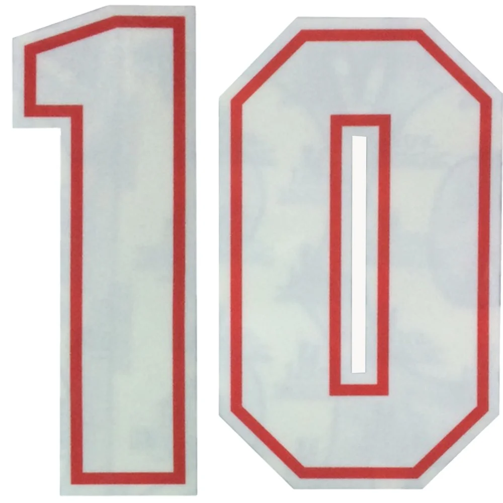 Factory Direct Heat Transfer 3d flock football jersey numbers