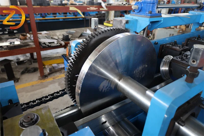 Steel beam c purlin structural panel making machine c purlin roll forming machine