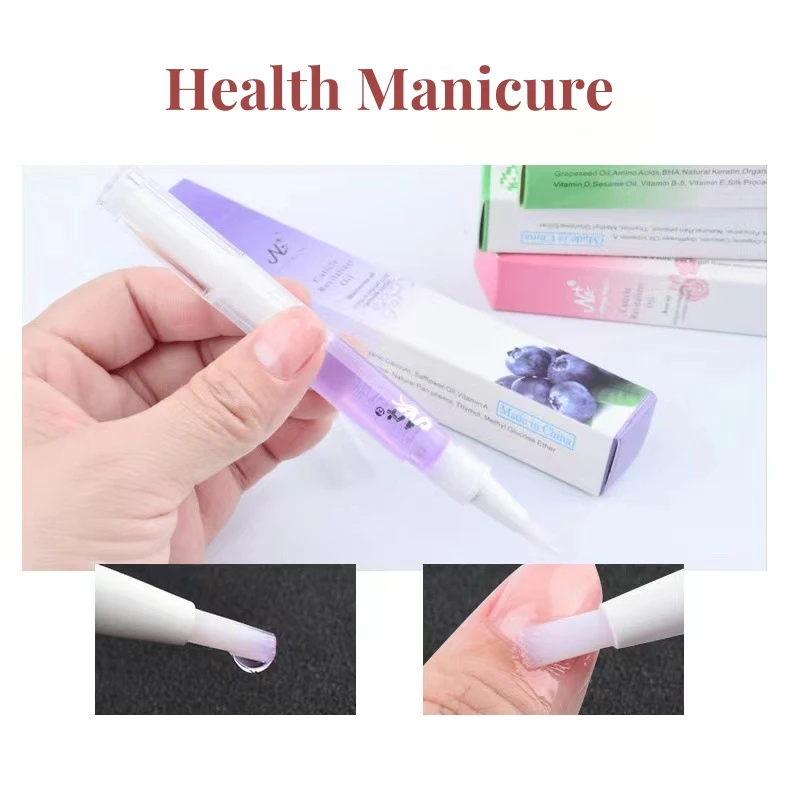 Customizable High Quality Nail Art Salon Care Cuticle Dried Flower Fruit Nutrition Safe Nail Oil