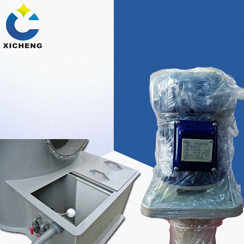 Industrial high efficiency centrifugal acid and alkali resistant PP tank vertical pump