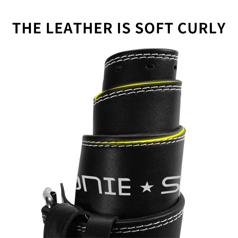 High Quality Gym Belt Custom Logo Back Support Fitness Bodybuilding Leather Weight Lifting Belt Hot cowhide leather belt