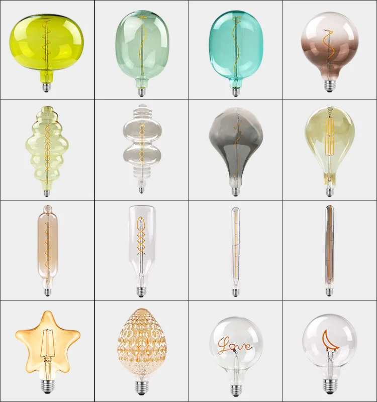 LED Filament Bulb 6W G200 LED Big Bulb Edison Lighting Vintage Indoor