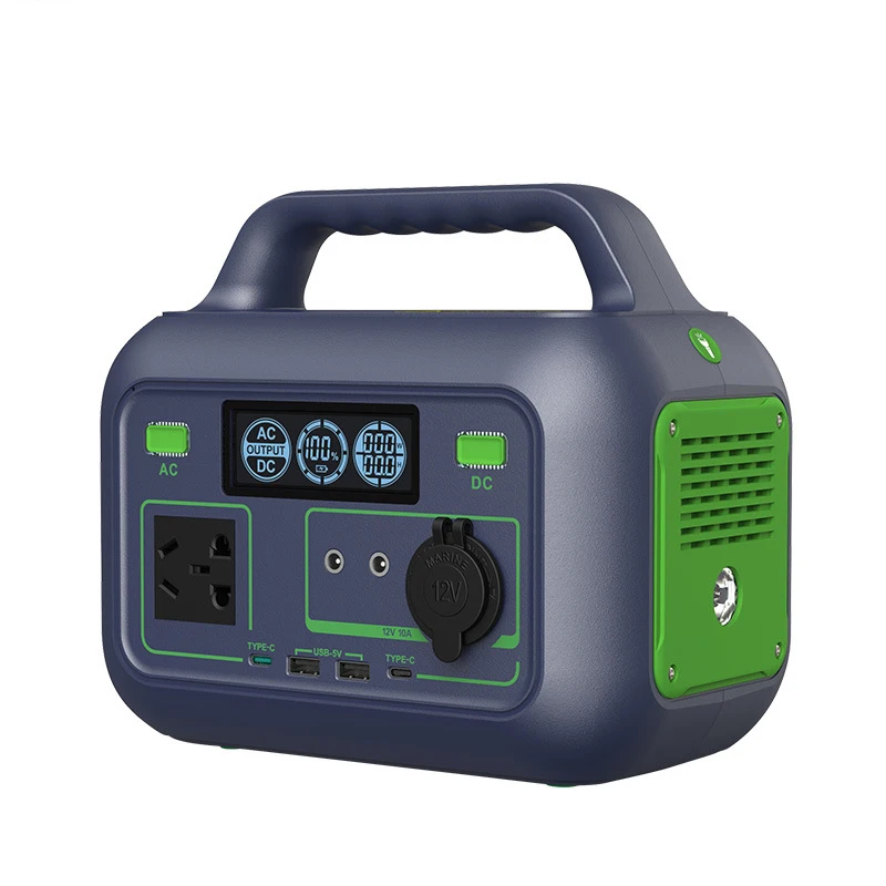 ZRACO 220V/110V Outdoor Lithium Battery Power Bank 300W Large Capacity Solar Charging Portable Power Station