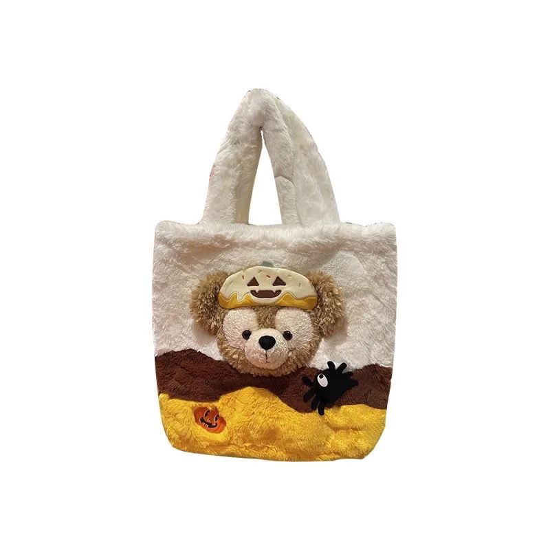 China FAMA OEM Bag Factory  Provide OEM Cartoon Movies Cartoon Movies Stella Lou Plush Tote Bag  Donald Duck Shopping Bag