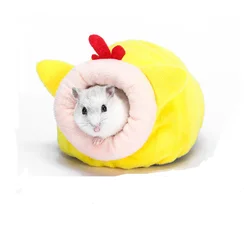 Warm Cute Soft Cotton  Small Pet Rabbit Rat Hamster Guinea pig  Bed House Sleeping Nest