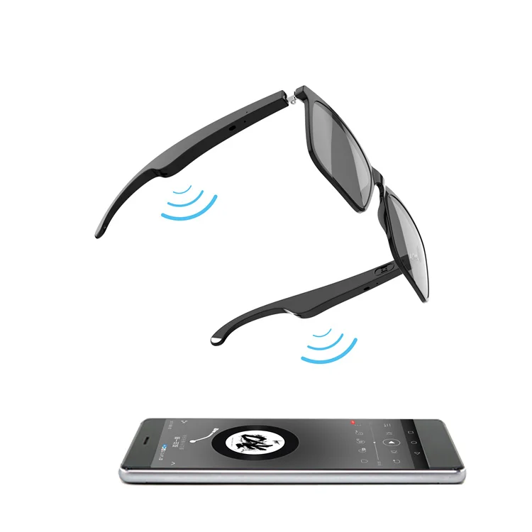 Newest 2021 Wireless Voice Call Conduction Earphone Smart Bluetooths Glasses