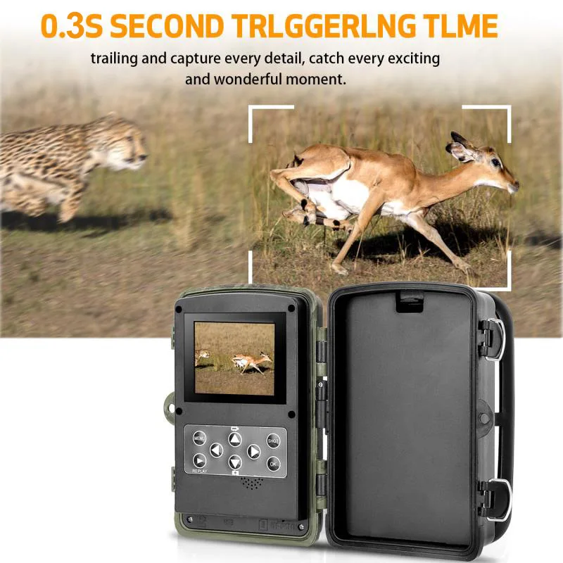 HC-810M 2G Hunting Wireless 1080P MMS P SMS Waterproof Infrared Night Vision Wildlife Trail Camera