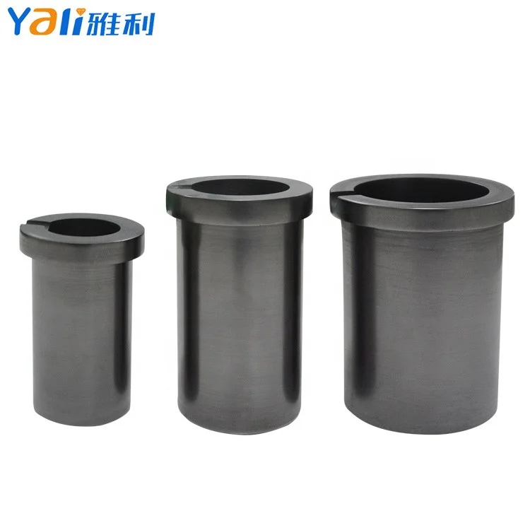 Factory Price High Pure Carbon Melting Crucible for Gold Brass Silver Aluminum Smelting Furnace Graphite Pot