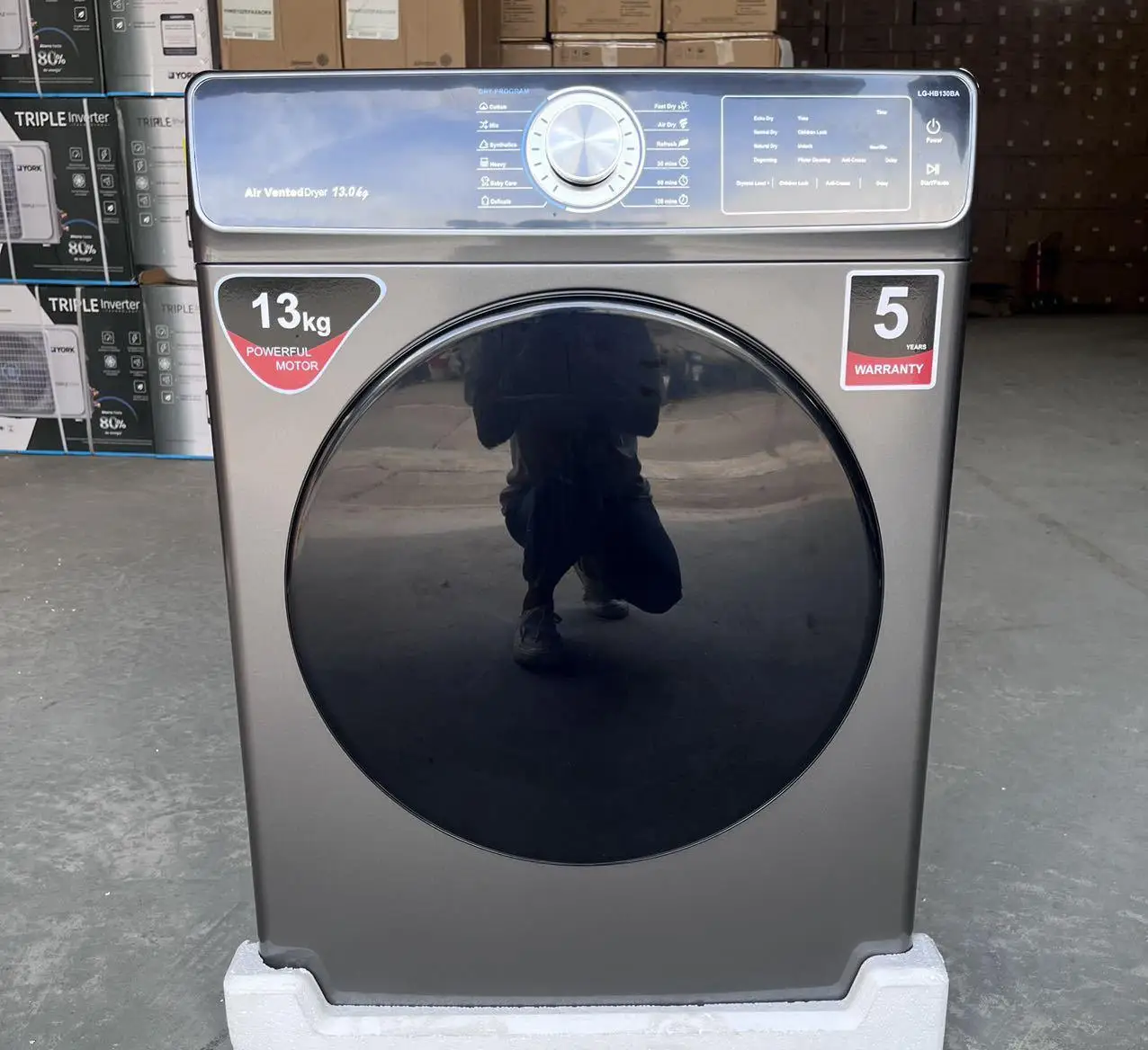 Limited edition 13KG energy-saving 220v drying automatic dryer