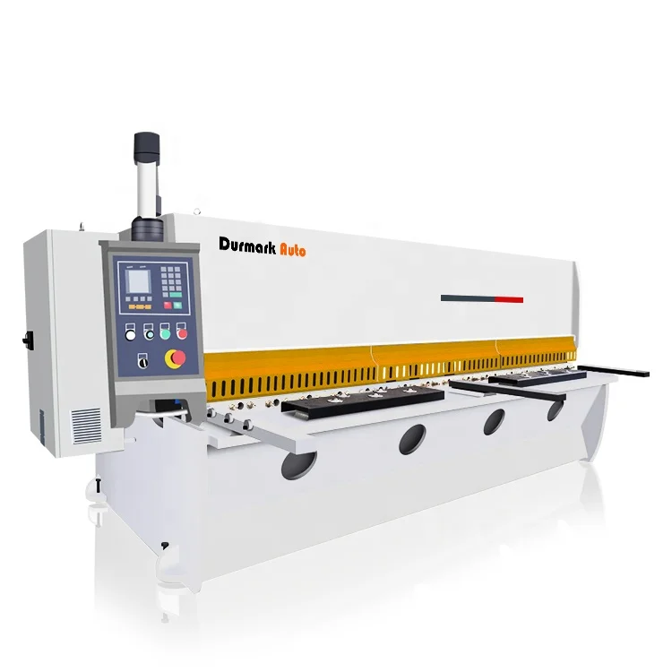 China manufacturer electric automatic shearing machine QC12K automation sheet metal cutting guillotine for sell