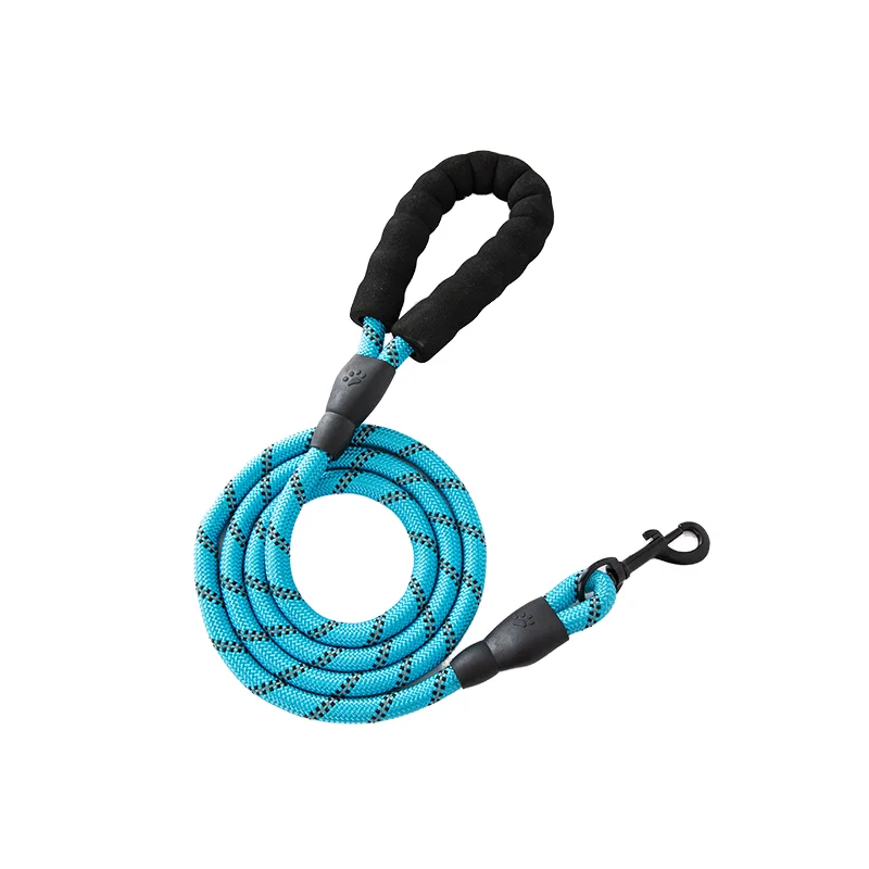 Adjustable Nylon Reflective Anti-Escape Pet Collar Personalized Striped Walk Your Dog Training Leash Sustainable Plastic