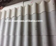 Kuralon fiber Non asbestos cement corrugated sheets 177/51