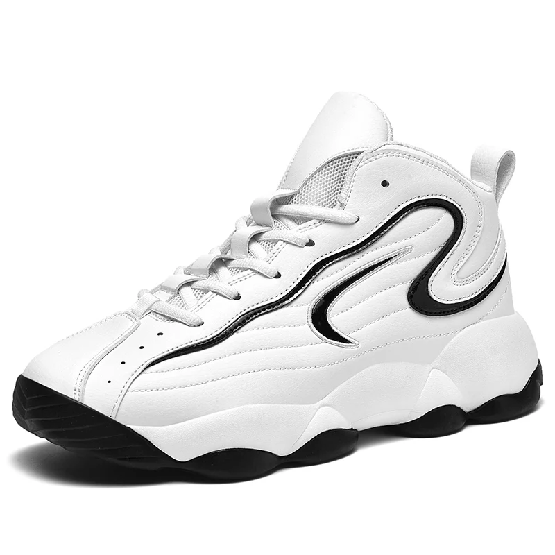 High Quality Fashion Durable Non-slip Sneakers Breathable Comfort Retro High Top Basketball Shoes Sizes