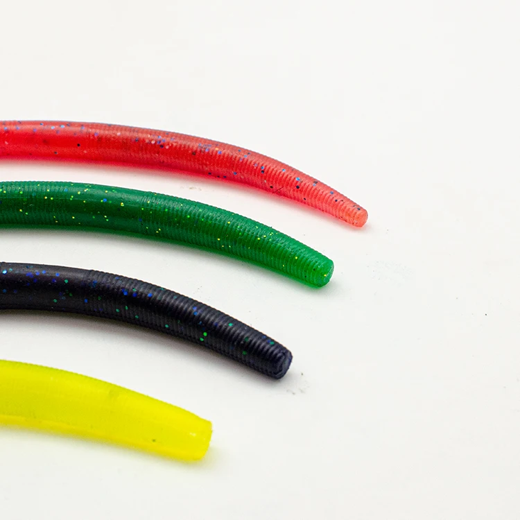 130mm 4.5g Artificial Baita OEM Color Bulk Soft Plastic Fishing Lures