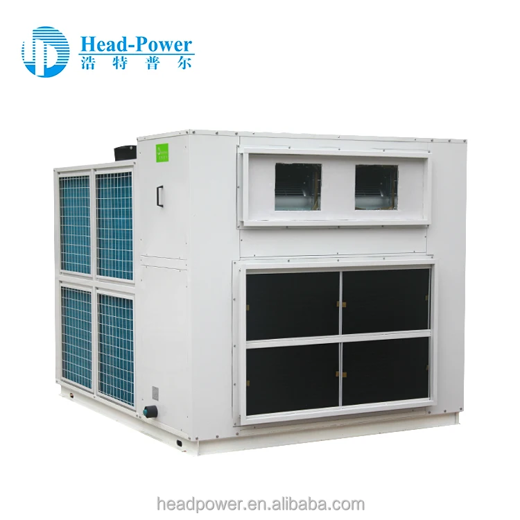Rooftop packaged unit Circular type with 100% return air conditions Industrial Central Air Conditioner