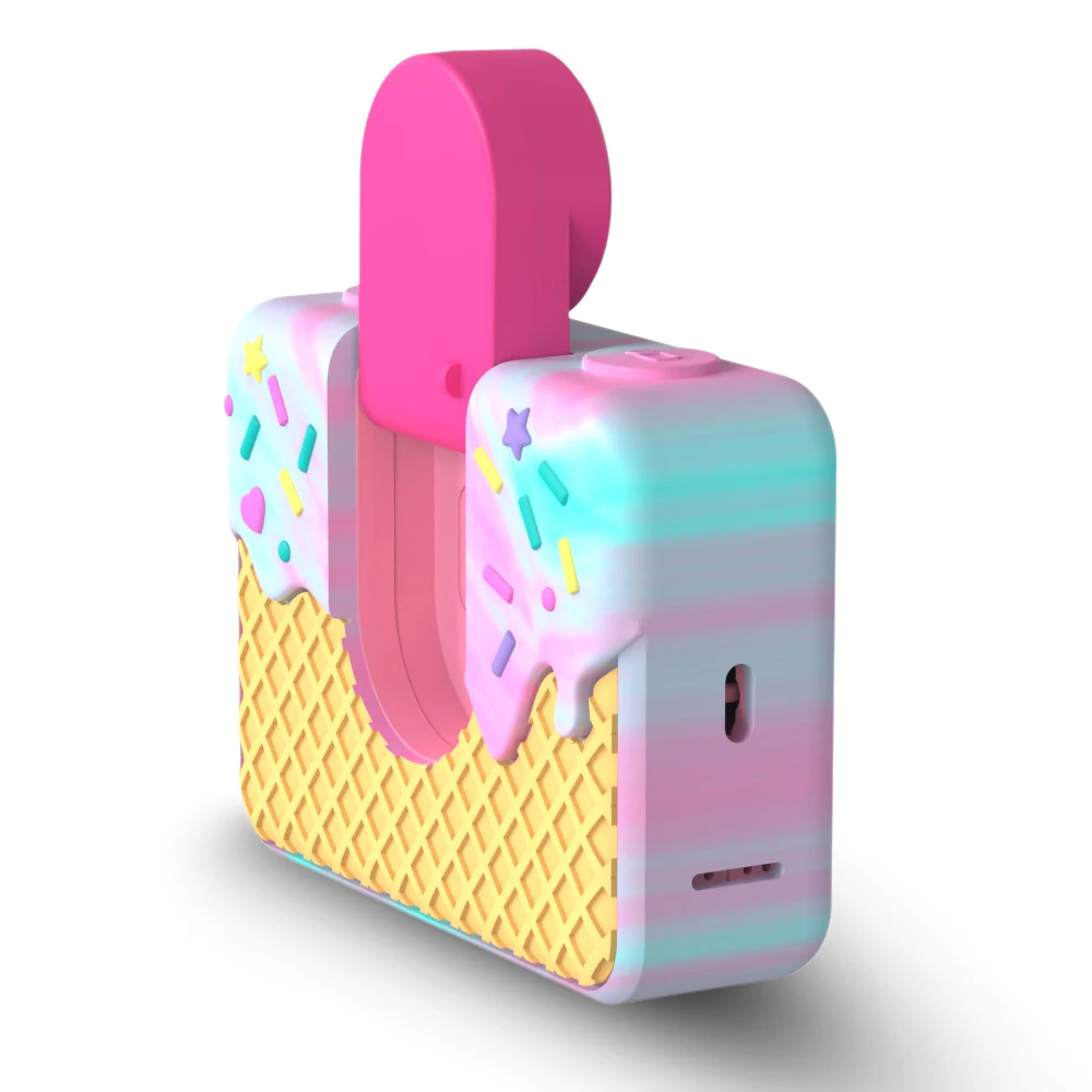 2023 Best Selling  Mini  Digital Camera for Kids with Rotating Camera Selfie  Education Toys For Toddler Girl