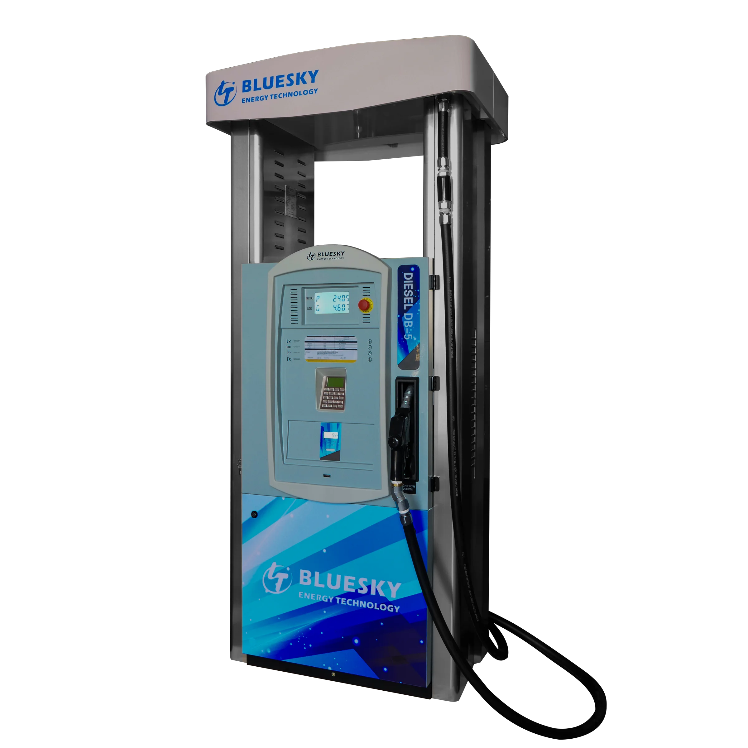 Blue Sky high quality gasoline fuel dispenser gasoline dispenser gas nozzle with emergency refueling machine