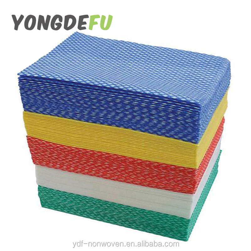 Disposable Cleaning Towel 100pcs Multipurpose  Non-Woven Kitchen Cleaning cloths
