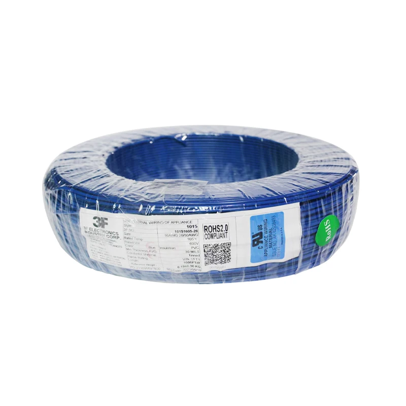 3F pvc insulation awm  1015 600v electric flexible internal  connect electrical wiring electrical  connecting wires prices