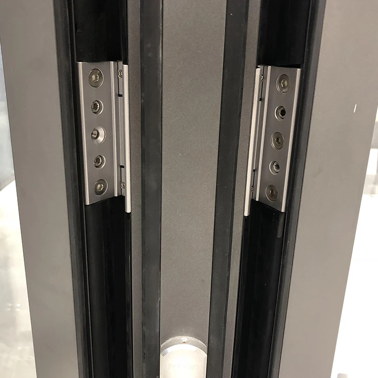 Custom Interior Decorative Double Glass Aluminum Sliding Bifold Doors Exterior Safe Metal Folding Foldable Industrial 5 Years