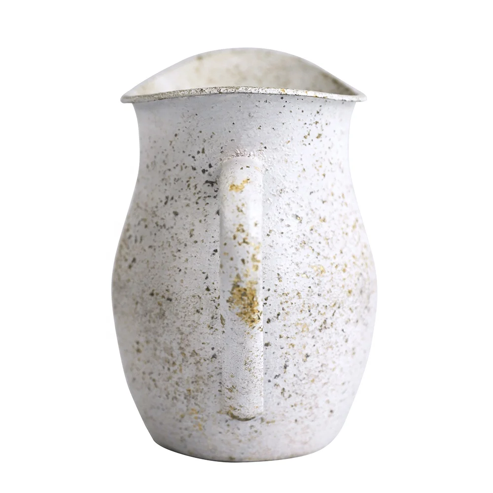 Factory Direct Decorations Accessories Metal Flower Pots Shabby Chic Iron decorative vintage flower vases for home ornaments