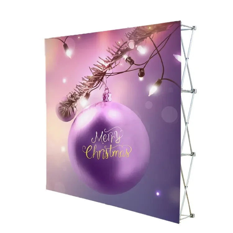 Aluminum Pop Up Stand Backdrop 10ft*10ft Backdrop Display Pop Up Display Stand Pop Up Straight Display Stand