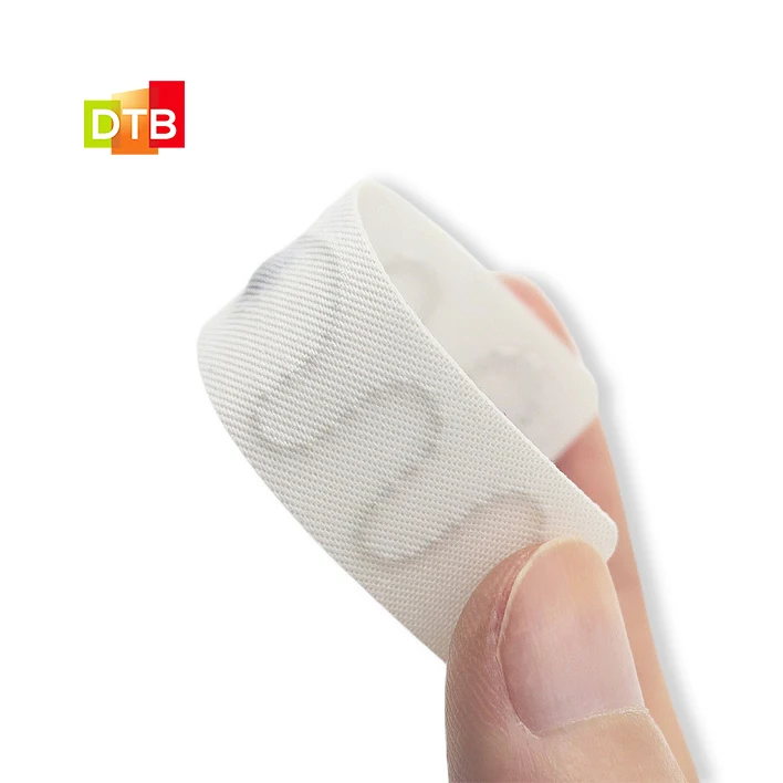 Uhf Ucode 8 Washable Nfc Laundry Label Rfid Uhf Laundry Fabric Label Garment Tag