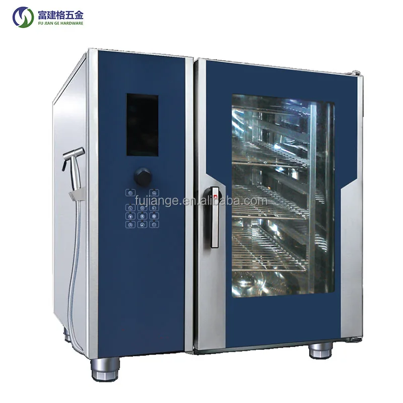 Commercial Electric Combination steam oven Computer version control Touch screen  Stainless steel