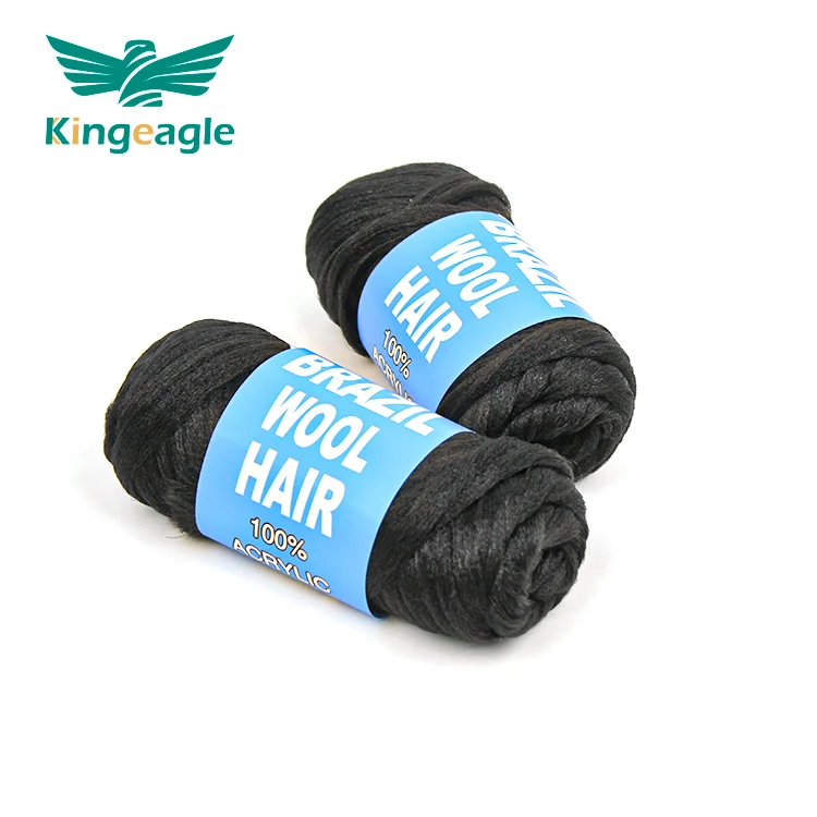 Kingeagle Factory Wholesale African dreadlocks wig Wool Yarn