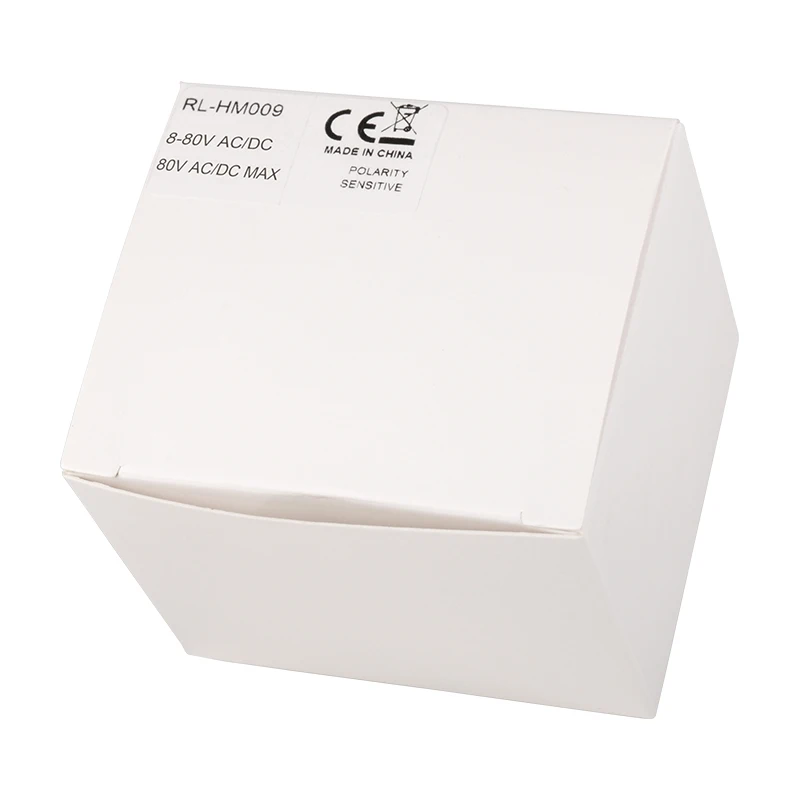 Runleader 24V DC Quartz Round Hour Meter For Marine Boat Engine