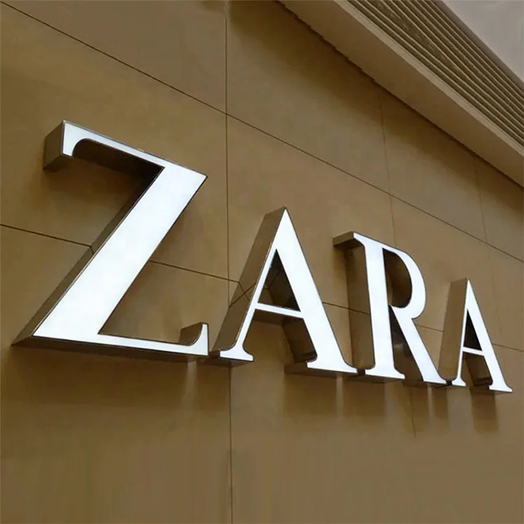 wholesale Custom wall name 3d letters outdoor signage