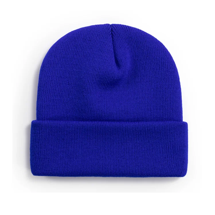 New Arrival Designer Custom Logo Unisex Acrylic Fisherman Knitted Beanie Hat Winter Hats