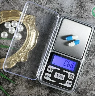500g 0.1g 200g 0.01gDigital Pocket Jewelry Gram Gold Mini Digital Pocket Scale Jewelry Pocket Scale without battery