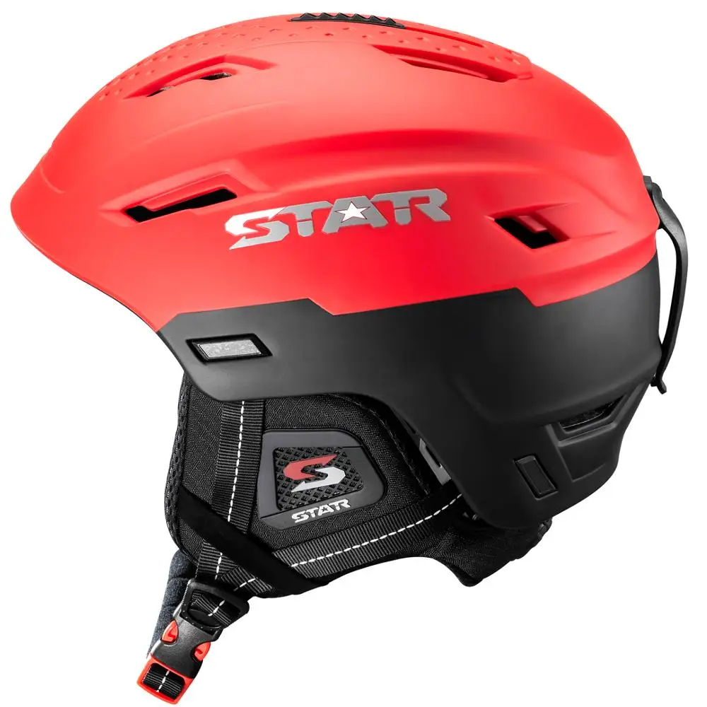 CE, ASTM Approved Outdoor Sports Ski Snowboard Adjustable in mold Helmet for Youth and Adult PC shell