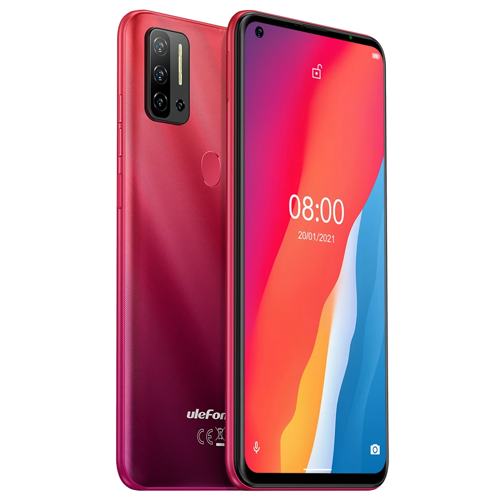 Ulefone Note 11P 8+128GB 5G 48MP AI Quad Camera Smartphone Helio P60 Mobile Phone