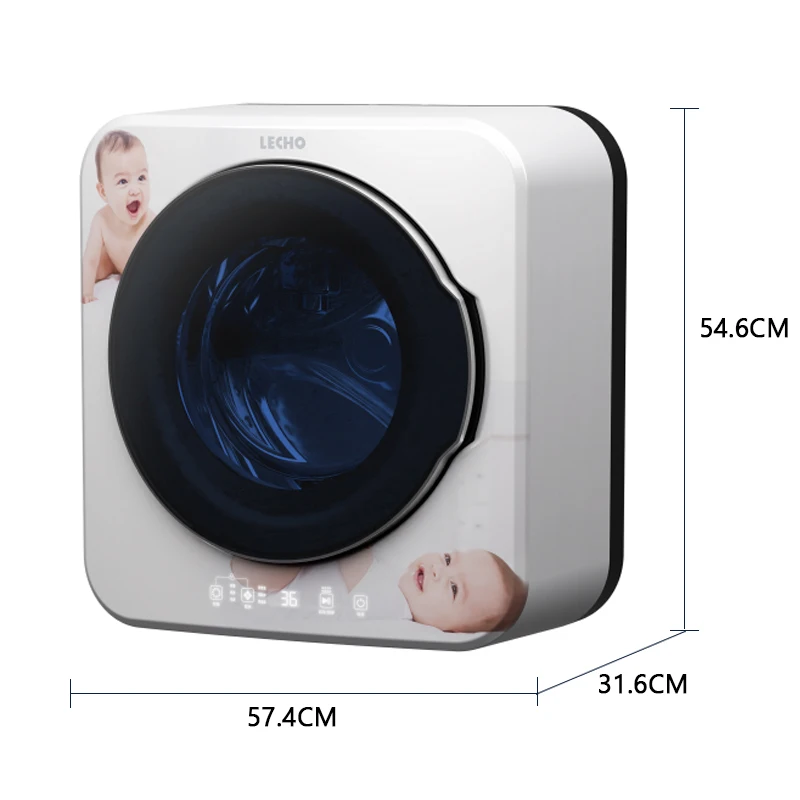 Manufacturers produced 3KG 4KG mini wall mounted washing machine for sale
