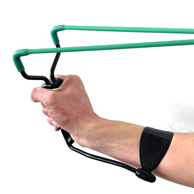 New type of wrist guard circular rubber band hunting shooting fishing slingshot