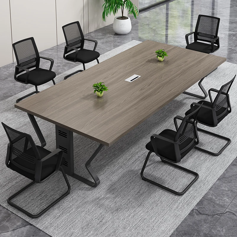 HYZ-14 office furniture desk 20 person office meeting room conference tables chairs set meeting table modern conference table