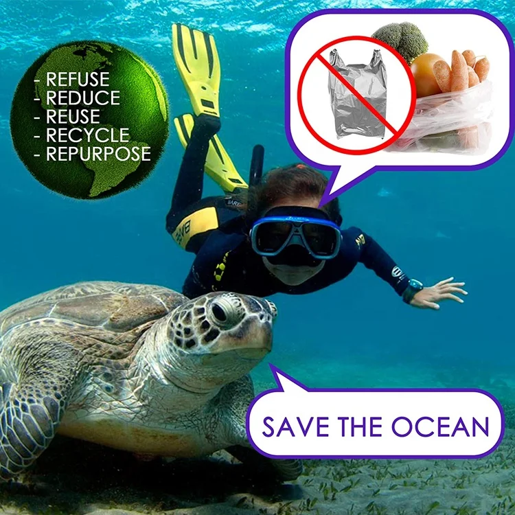 Eco friendly Washable GRS Certified Cotton Packaging Recycled Fabric Bag