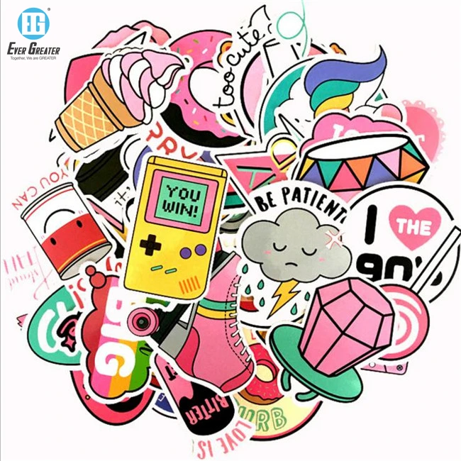 Self-Adhesive Durable PVC Stickers Designed for Custom Waterproof Stickers for Cars