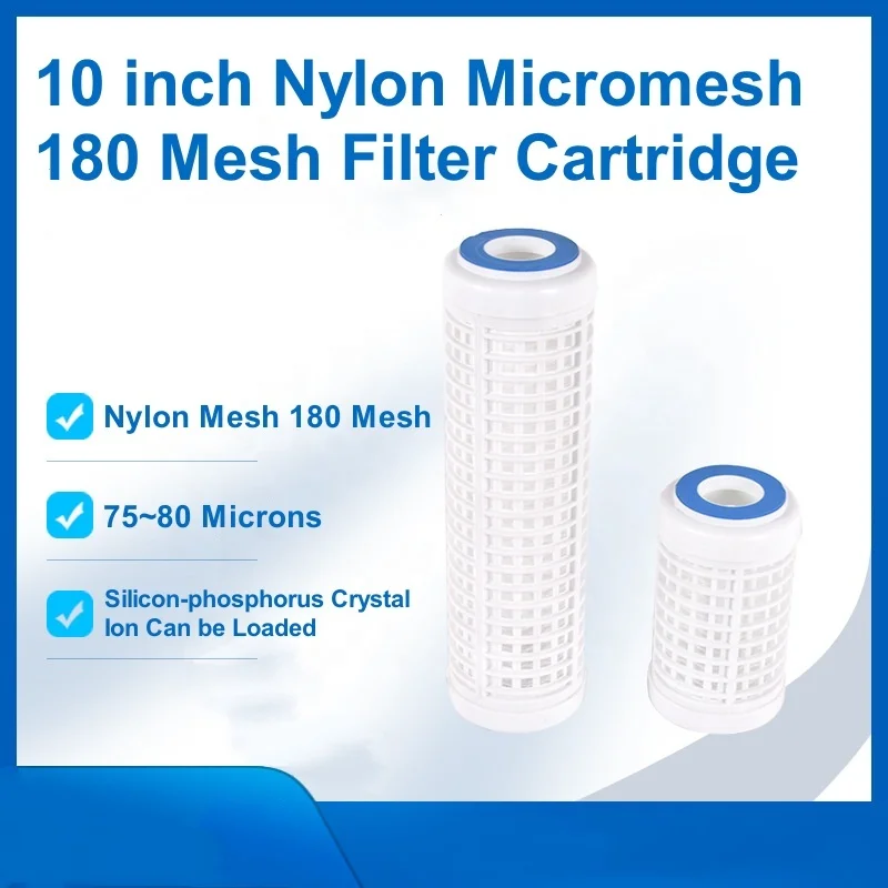 10 inch nylon filter element can be cleaned recycled fill filter material cleaning machine pre filter element