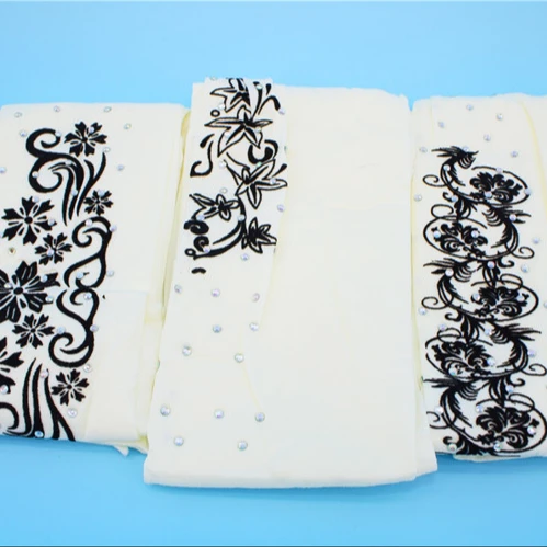 Customized stylish Korean small little girl dance white tights pantyhose fleece stockings