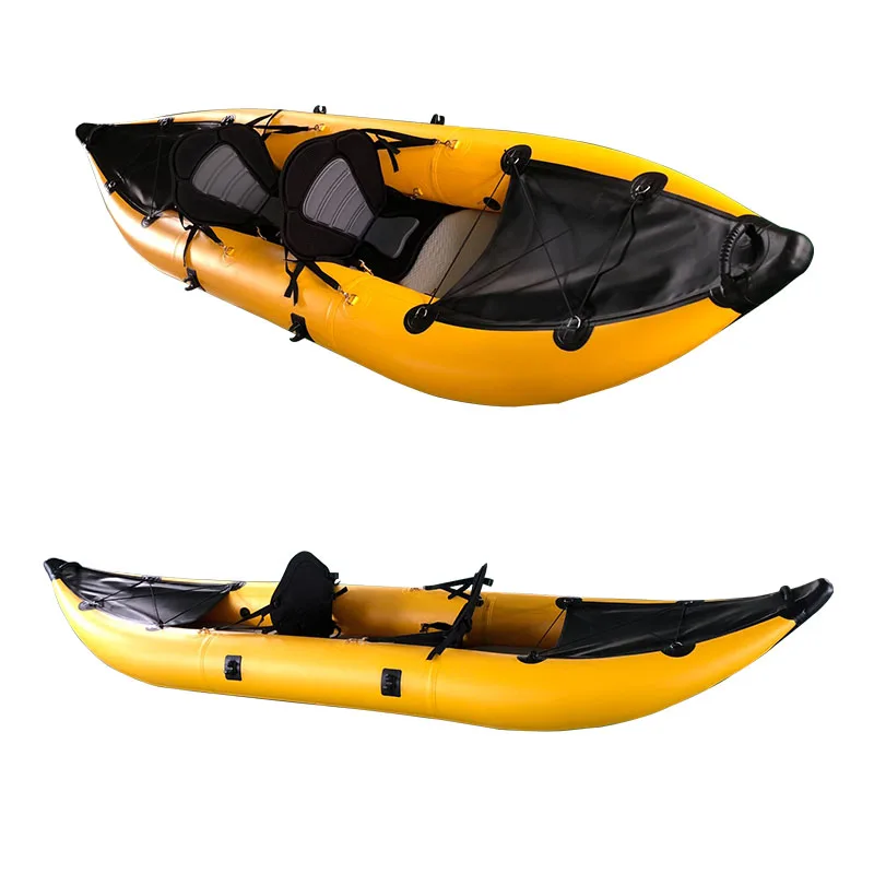 Hot Sale 2023 Popular Pvc Inflatable Kayak Boat With Paddle inflatable kayak drop stitch Made in China