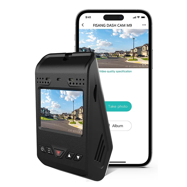 Highest Video Resolution Car Black Box 4K Car Dash Cam With Wifi 4K Dash Camera 4K Uhd Wide-ngle Lens Dash Cam