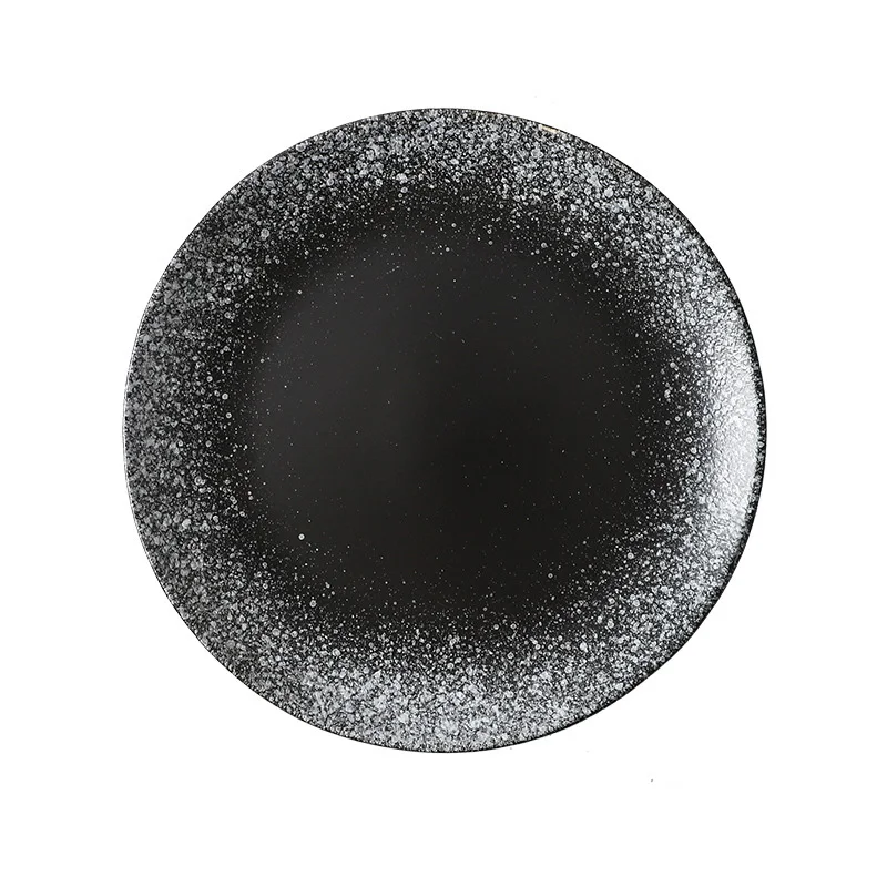 Japanese dinner plate restaurant tableware commercial steak flat plate home features small food plate