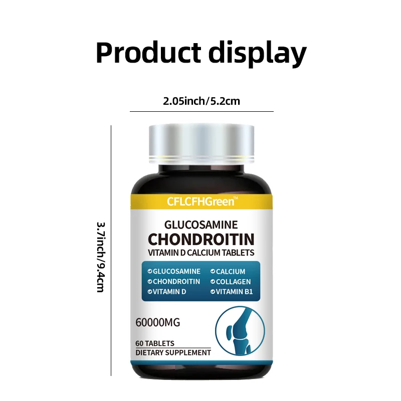 CFLCFH Amino Acid Glucose Chondroitin Calcium Vitamin D Supplement for Promotes Joint Healthy supplements