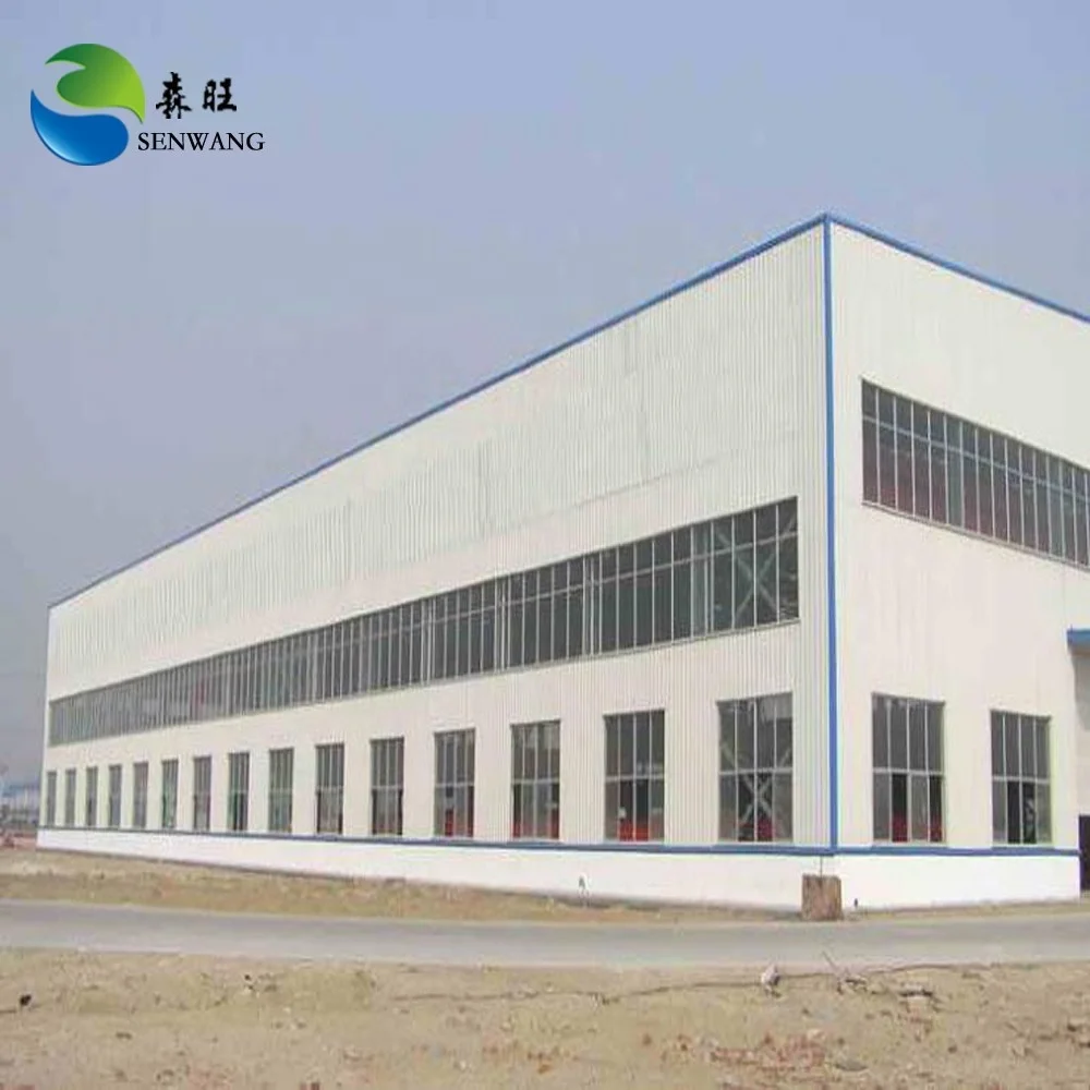 Prefabricated Wide Span Steel Structure Warehouse Building