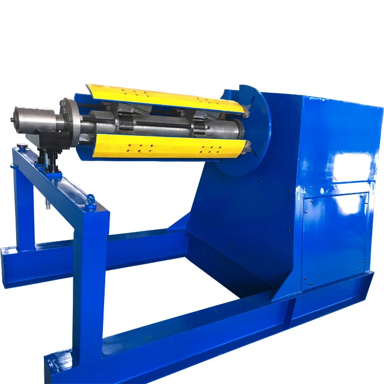 2022 bangnuo china color coil 5 tons hydraulic uncoiler/ decoiler machine price manual or hydraulic for the roll forming machine